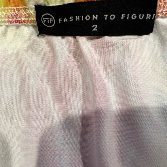 * Designer FRF Skirt stretch waistband multi colored  Maxi - Picture 7 of 7